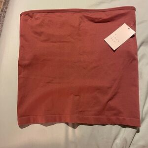 A New Day Tube Top - Rust